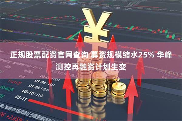 正规股票配资官网查询 募资规模缩水25% 华峰测控再融资计划生变